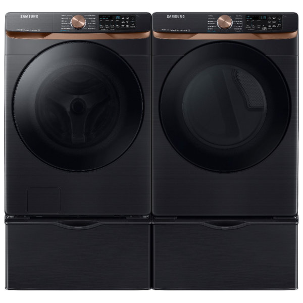 Samsung 5.0 cu. ft. Front Load Washer and 7.5 cu. ft. Dryer with Sensor Dry & Reviews Wayfair